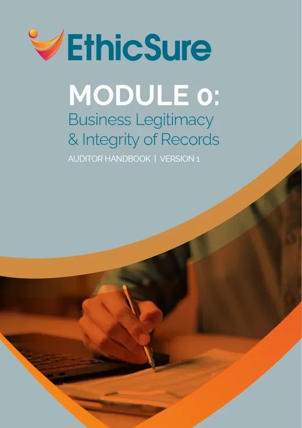 Cover of Module 0: Business Legitimacy and Integrity of Records